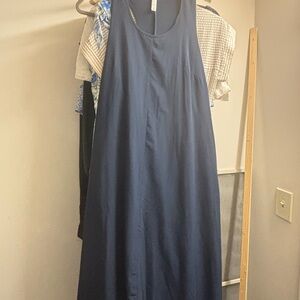 STYLUS Navy High Low Dress